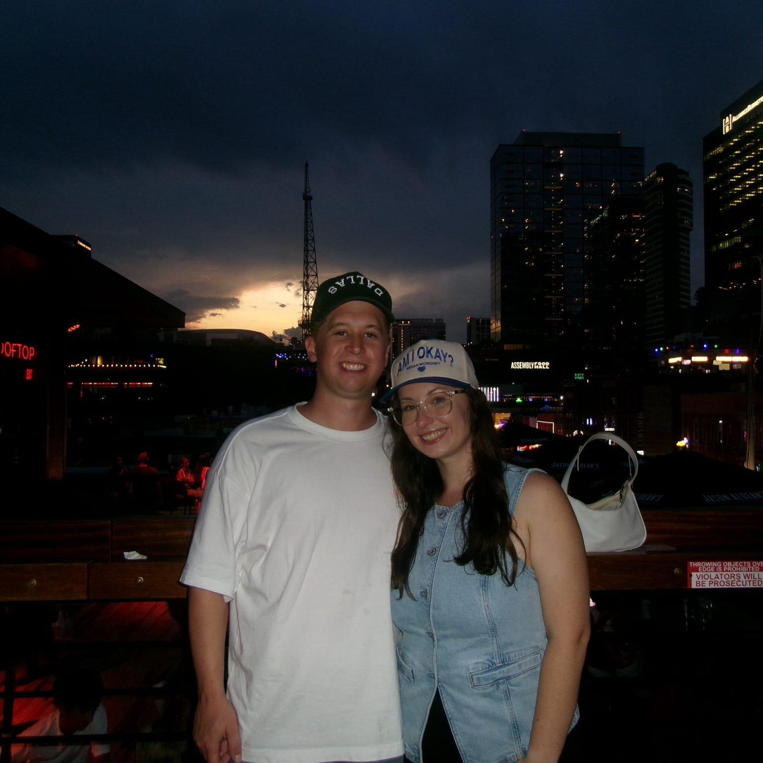 Our first real trip together -- visiting Nashville!