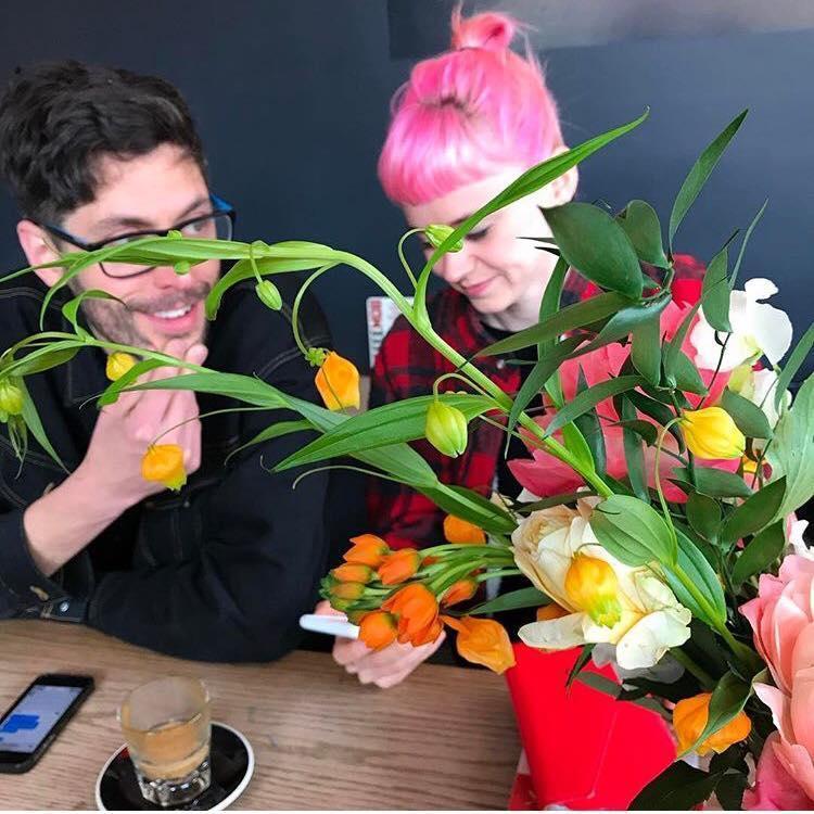 Our love bloomed in Ditmas Park, Brooklyn.
