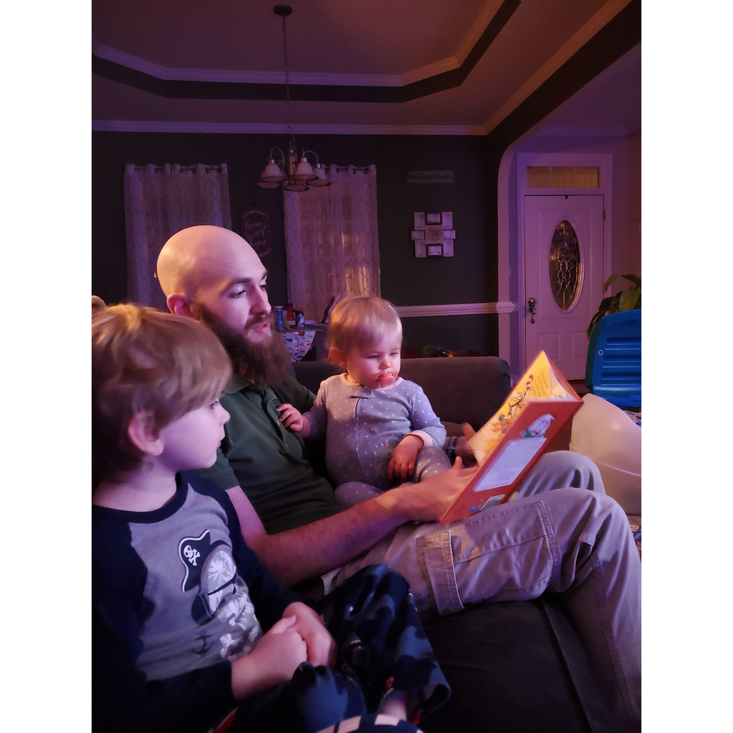 Reason # 2,958,832 why I am marrying this wonderful man! He is a great Daddy!