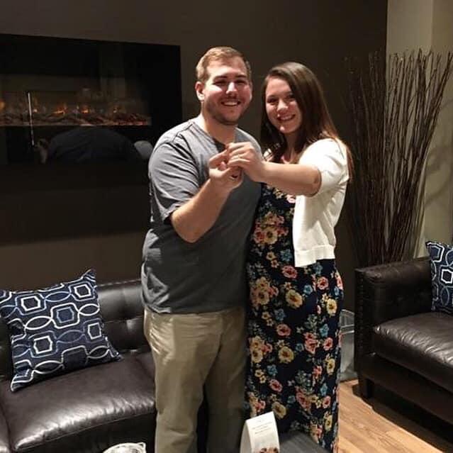 The day we got engaged 4/22/2019