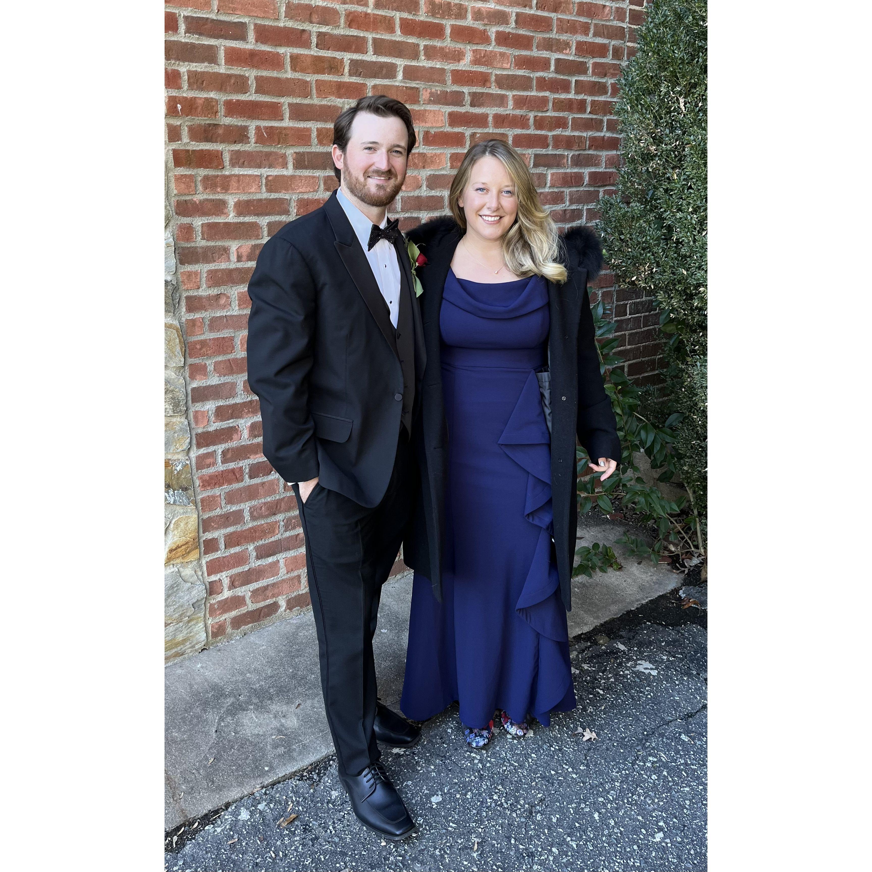 Celebrating Sam and Ashley's marriage (November 2022)