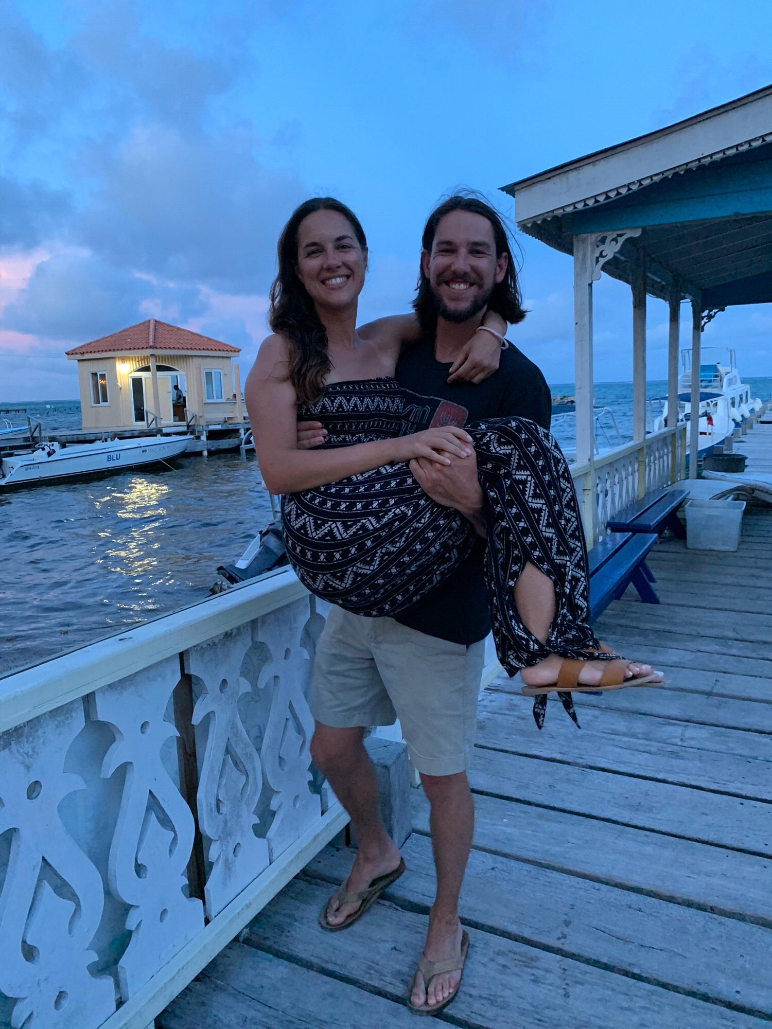 de Venoge vacation in Belize - June 2019.