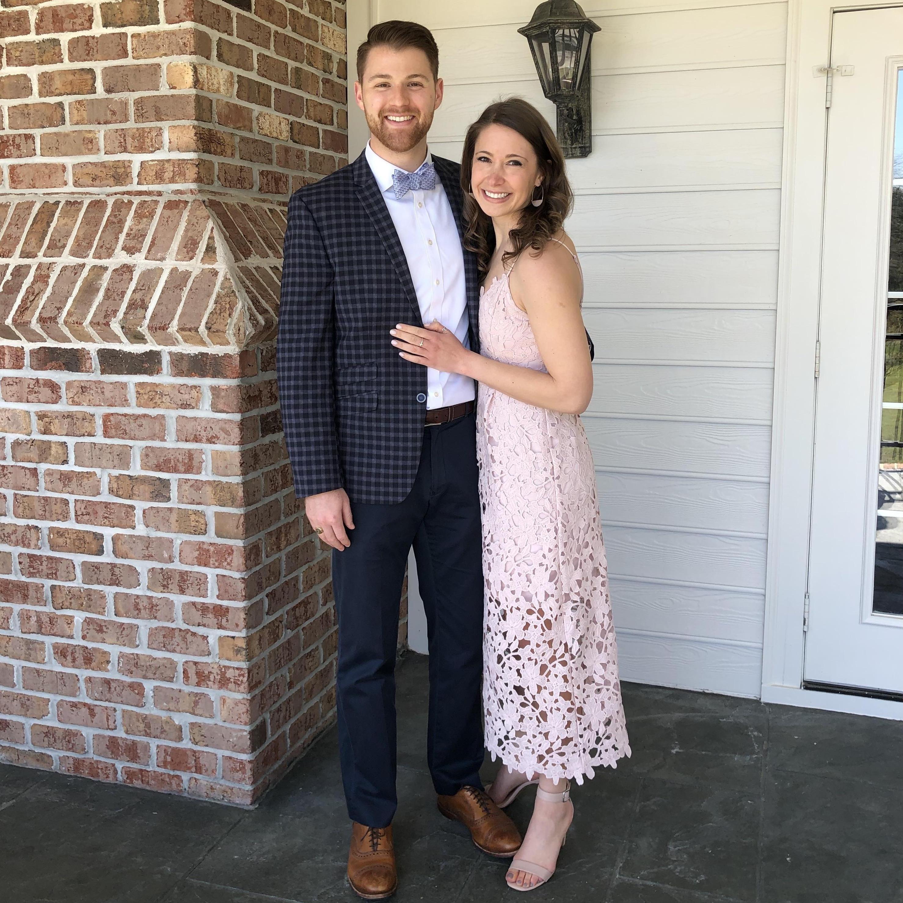 Our friends' wedding weekend in Rome, GA! All smiles, literally without a clue of what would happen in the coming months and year. - March 2020