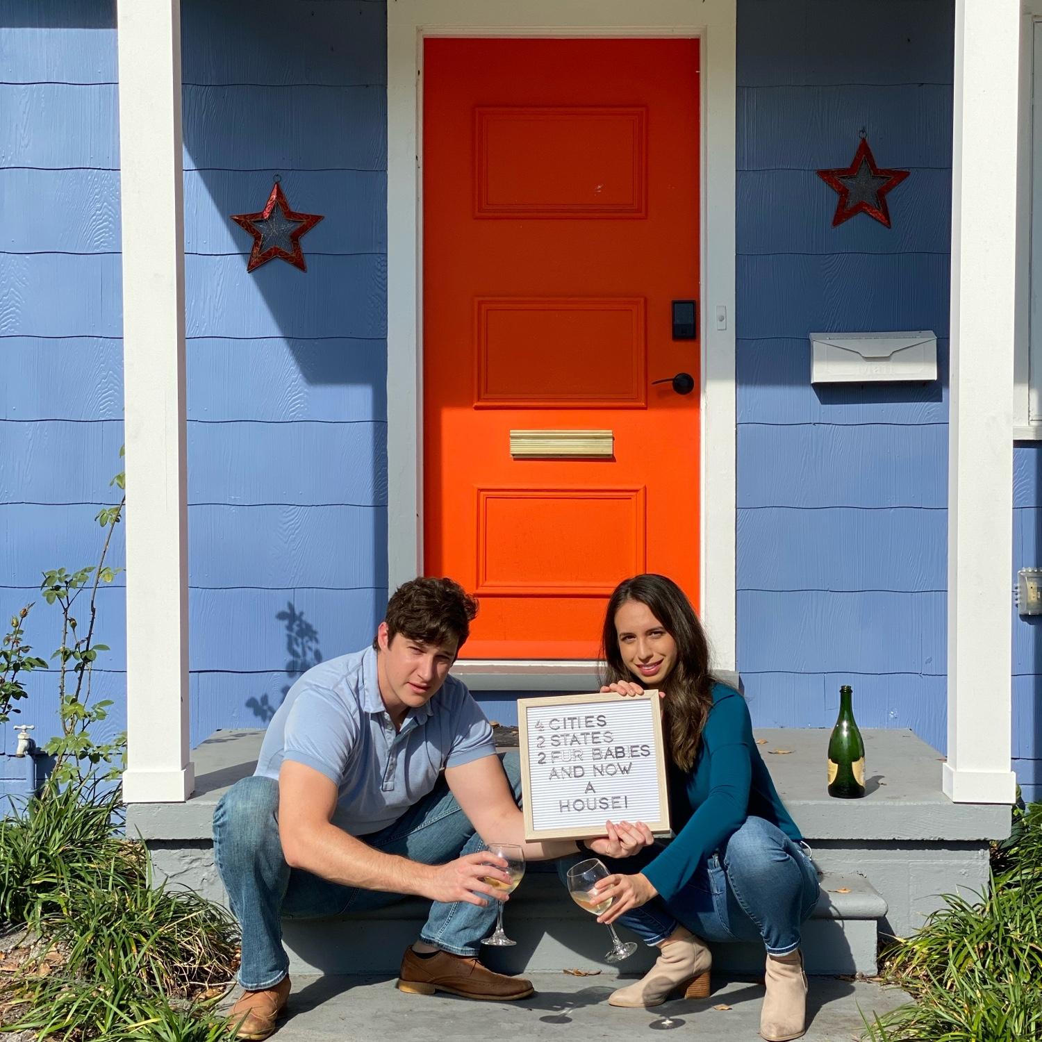 2020 - St. Petersburg: Ran back to FL to take advantage of interest rates and buy our first house.