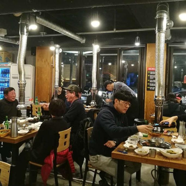 Korean BBQ in Seoul