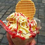 Food: Spaghetti Eis (Gelato)