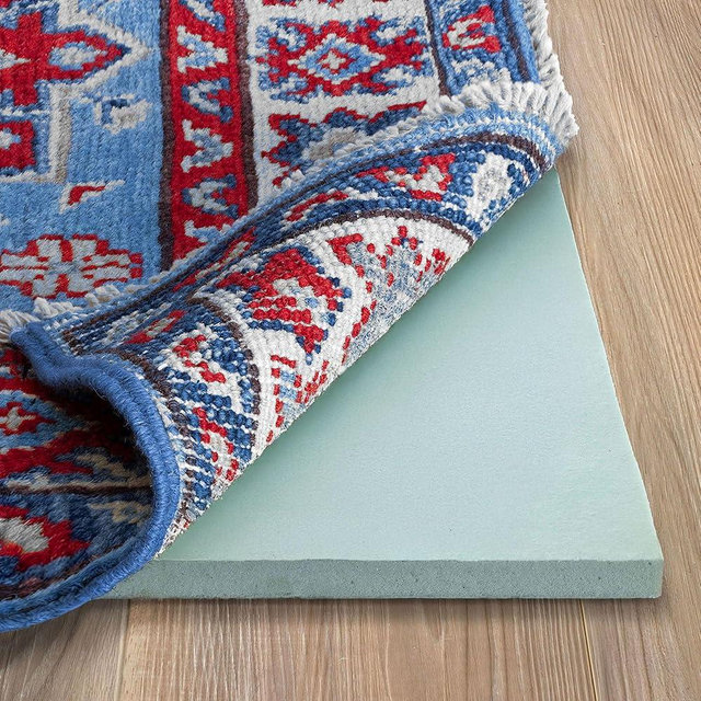 RUGPADUSA - Cloud Comfort Memory Foam - 7'x11' - 7/16" Thick - Luxurious Cushioned Rug Pad - Water Resistant