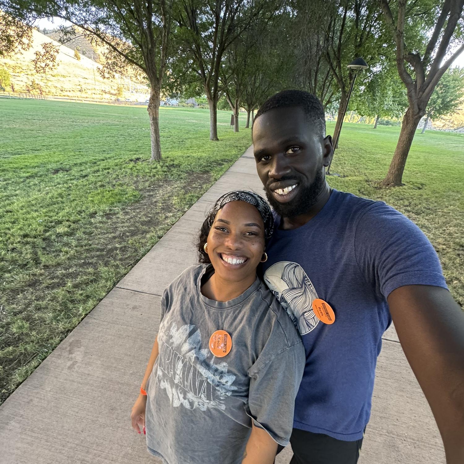 Serving at Creekside :)