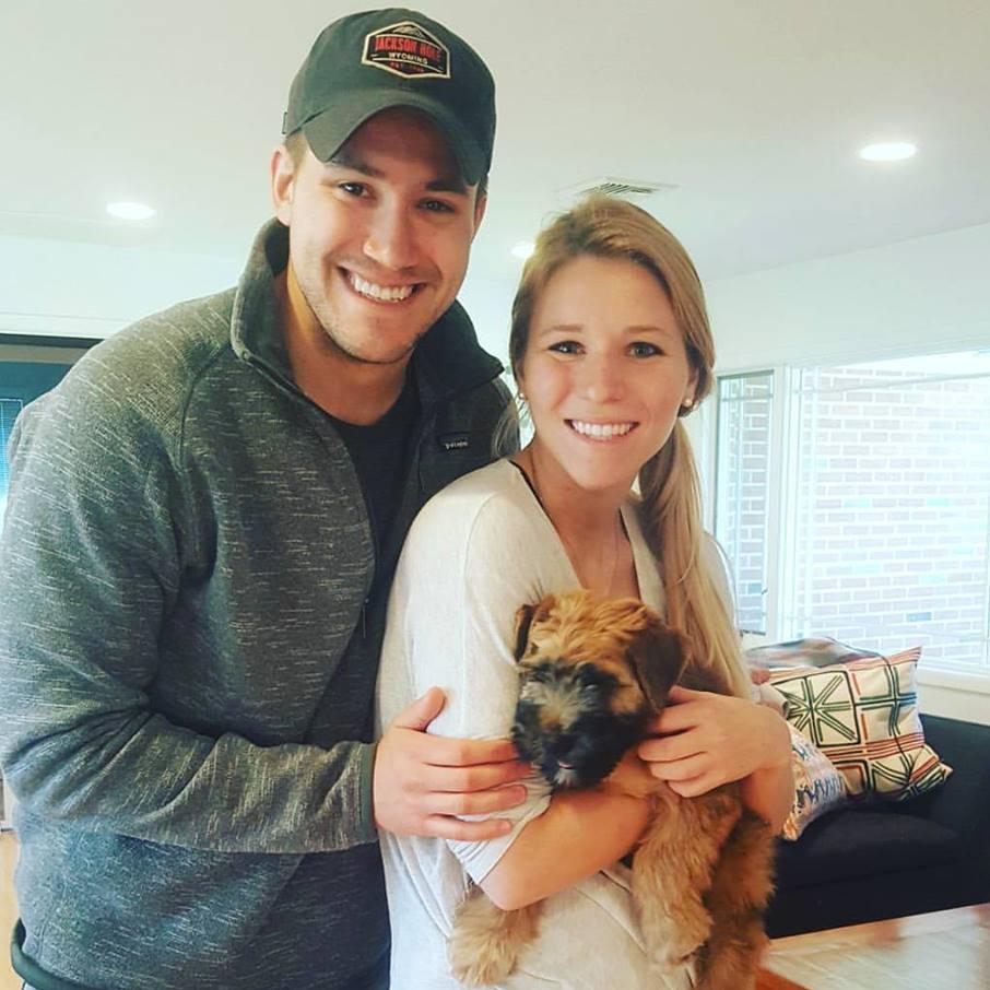 The day we first met our favorite pup, RHODY!