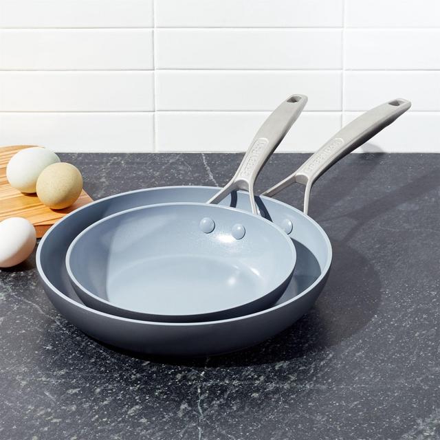 GreenPan ™ Paris Pro Hard-Anodized Fry Pans, Set of 2