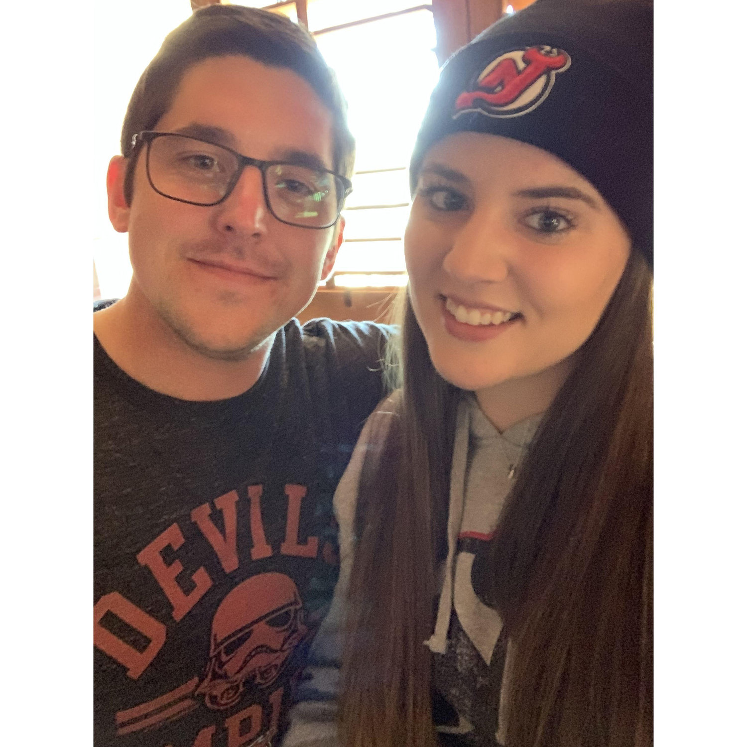 March 2019 - Devils/Avalanche game in Denver. Devils lost :(