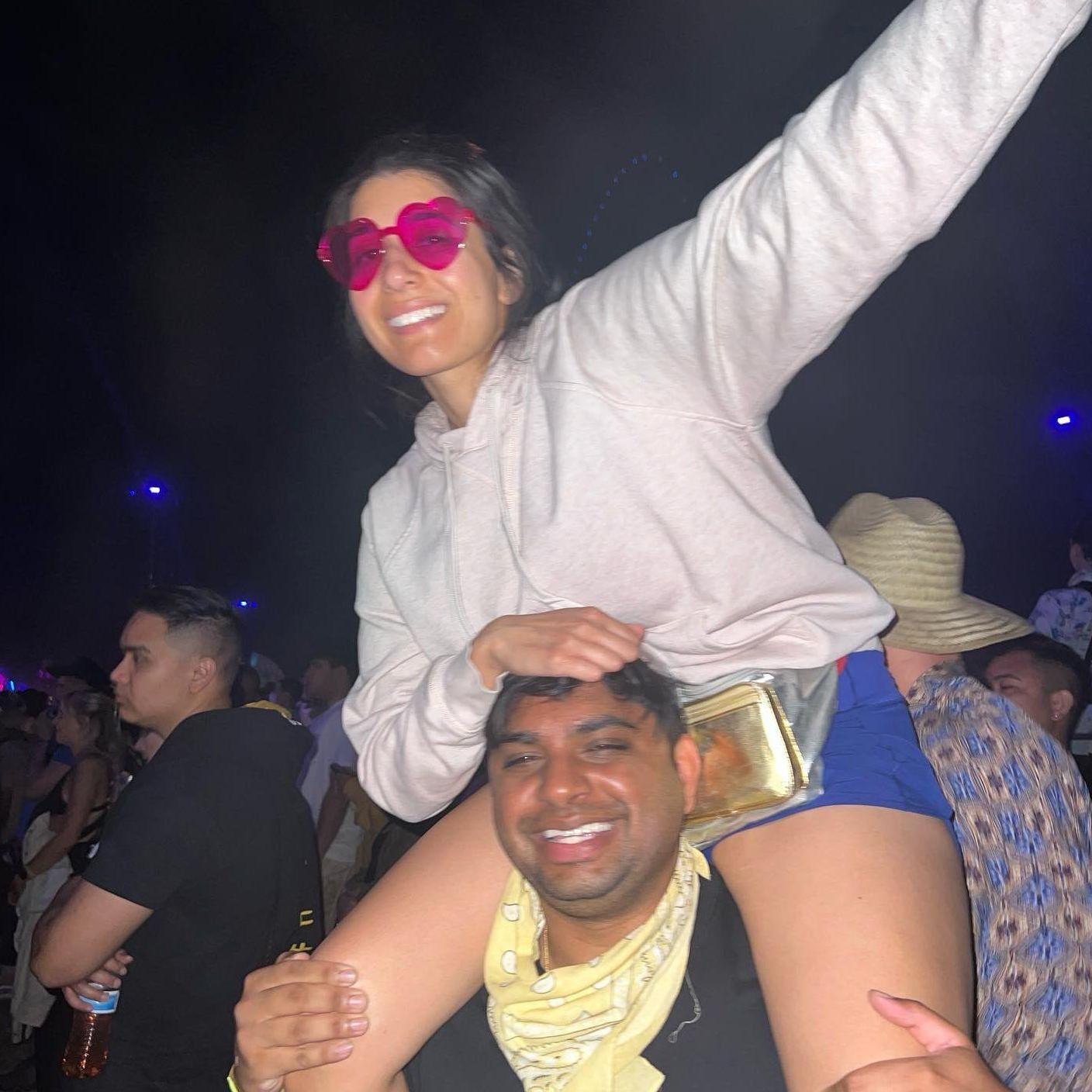 Our first Coachella together.
