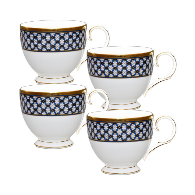 Noritake Blueshire Set of 4 Cups, Service For 4
