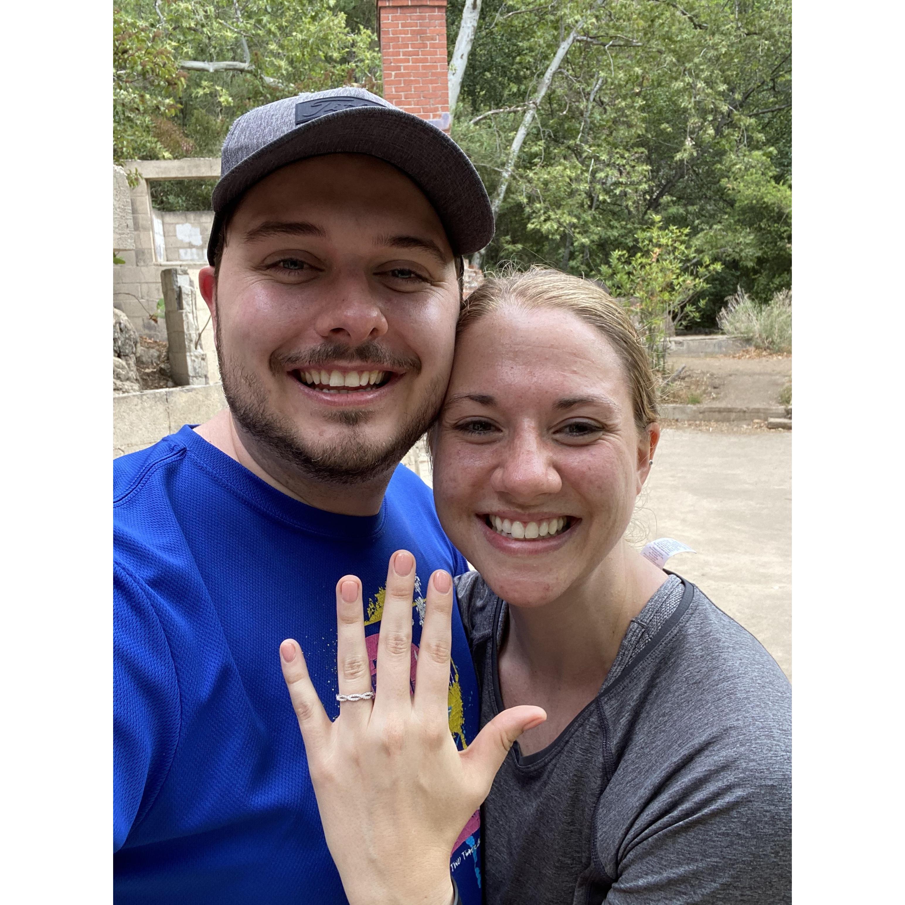 Right after I said "YES!"