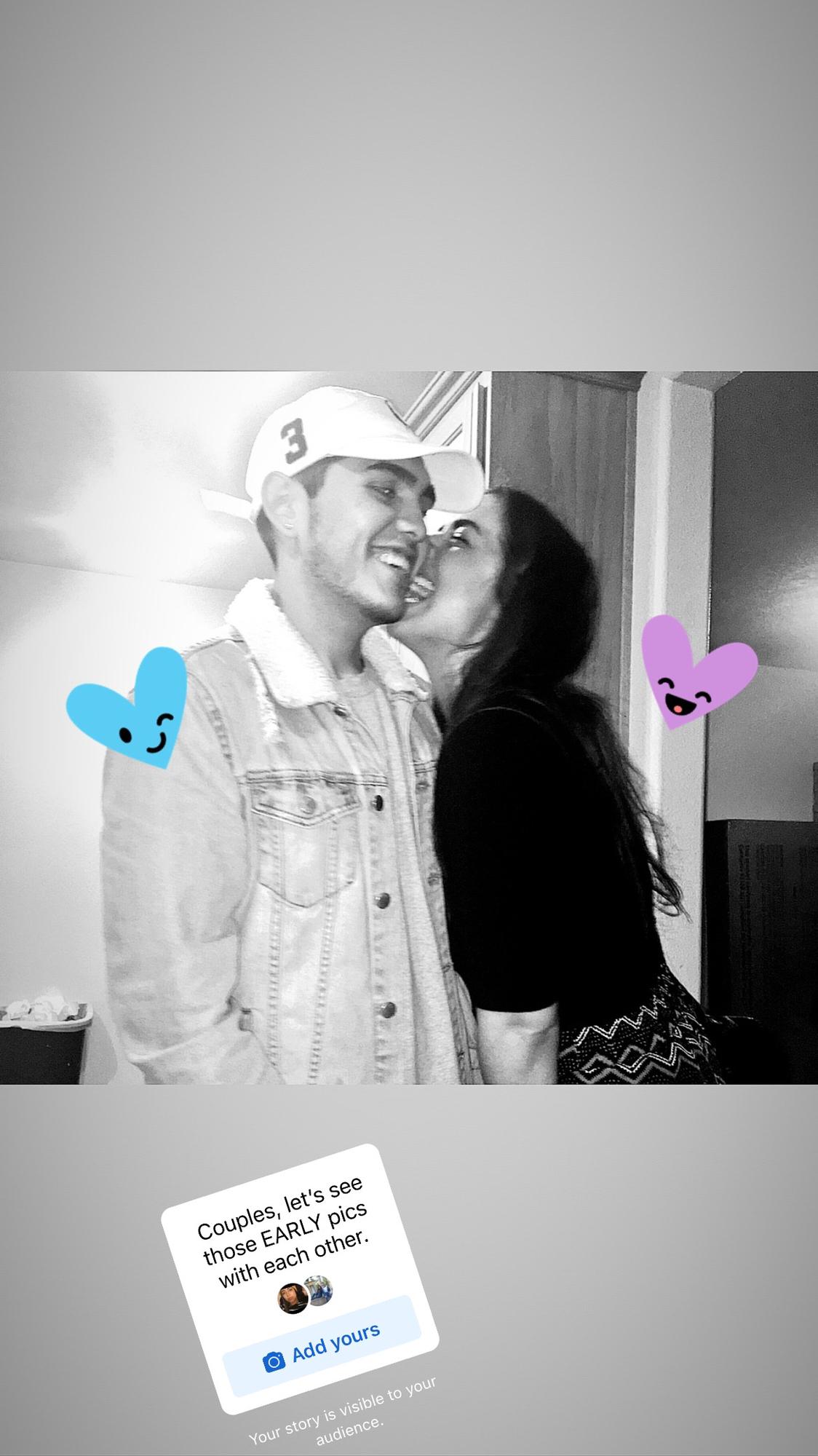 One of our first photos together♥️