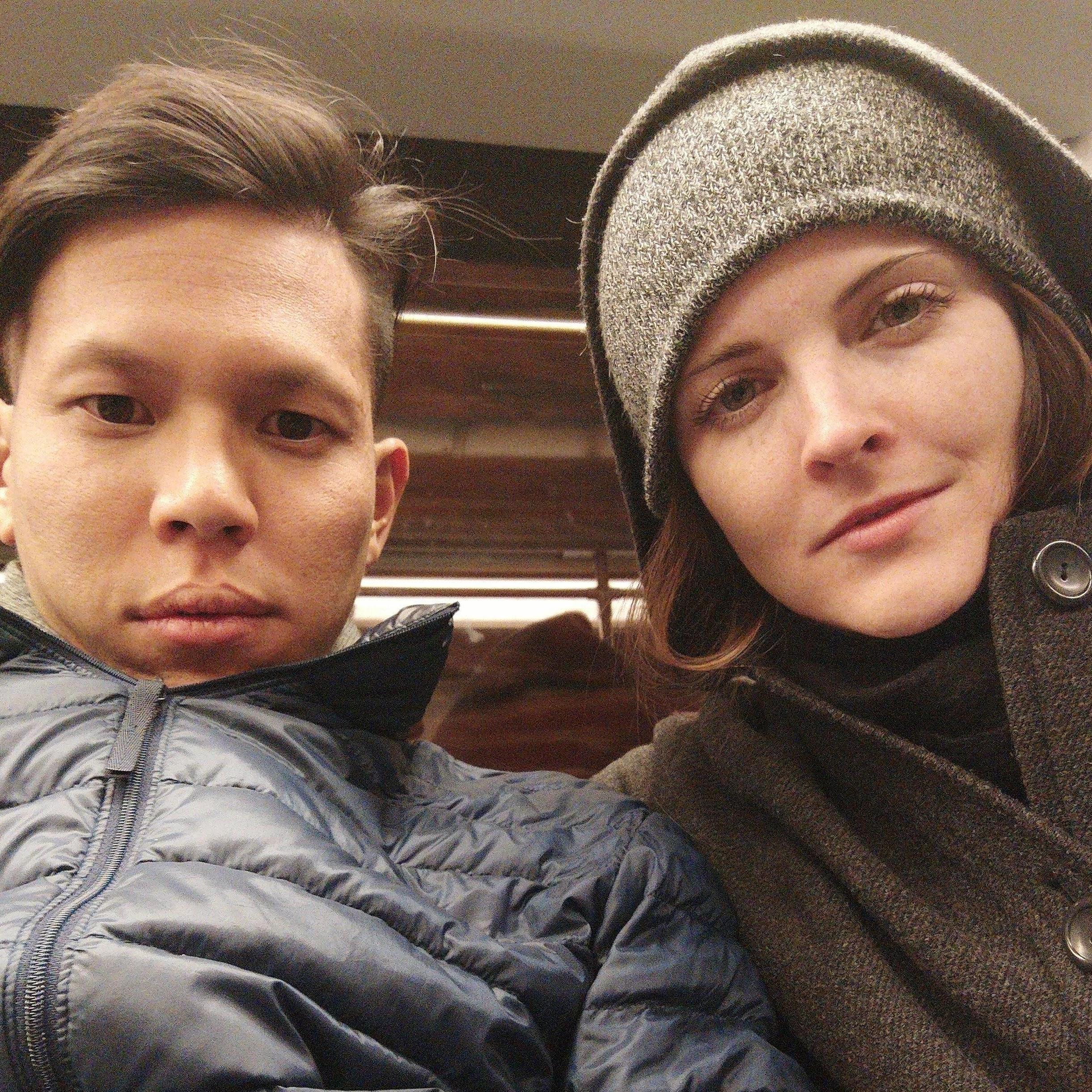 Staying warm in Boston, MA
