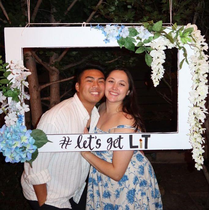 From our Engagement Party!