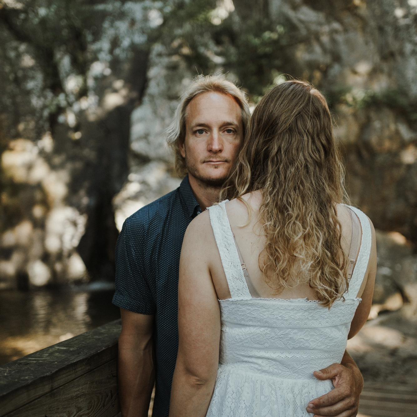 Our engagement photos taken by our friend Xavier Hazen at Glenn Falls, Tennessee.