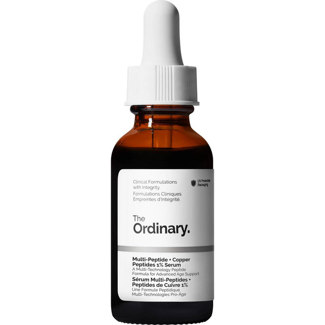 The Ordinary Multi-Peptide + Copper Peptides 1% Serum for aging support: Vegan Face Treatment, Normal & Mature Skin