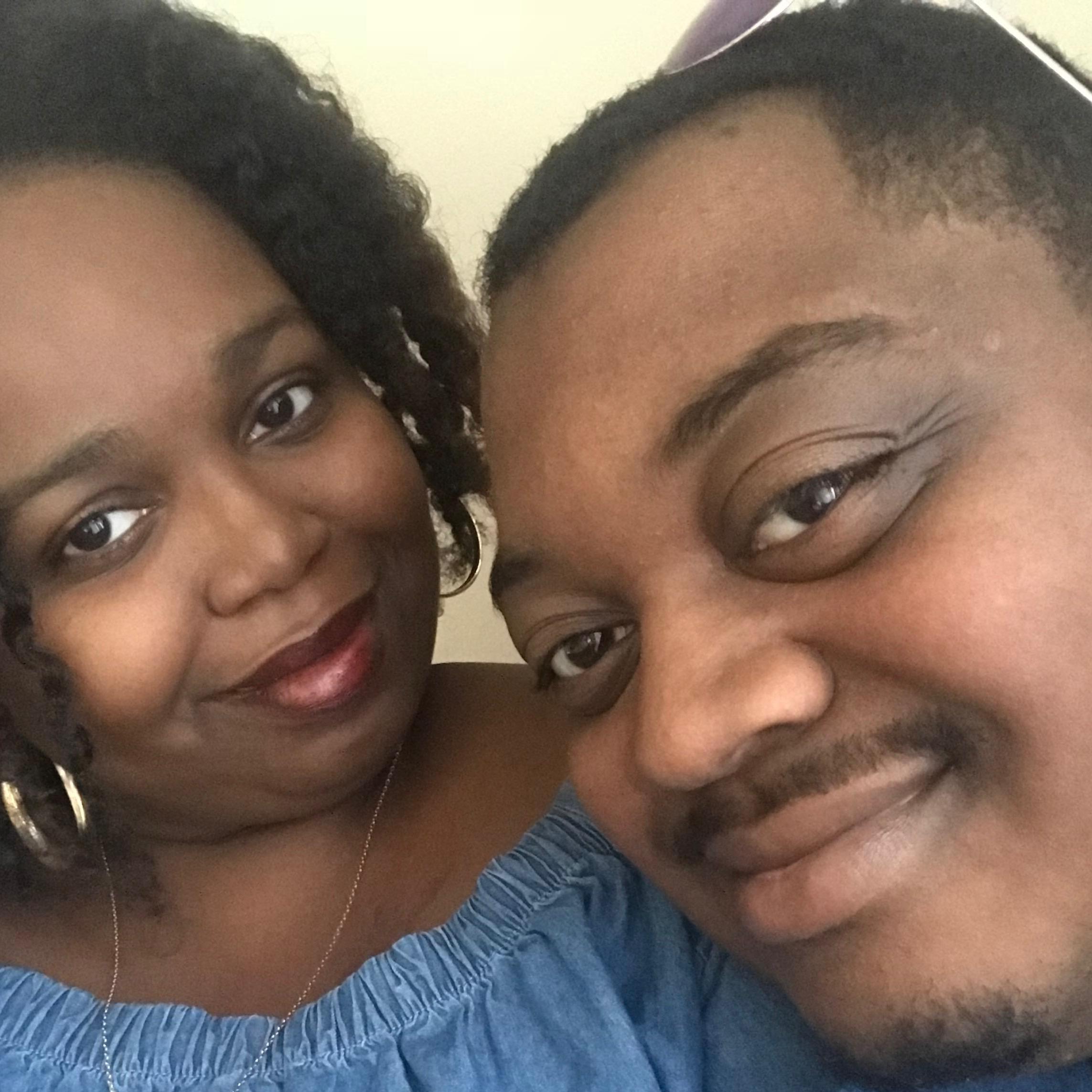 Snapped before celebrating our one-year anniversary.