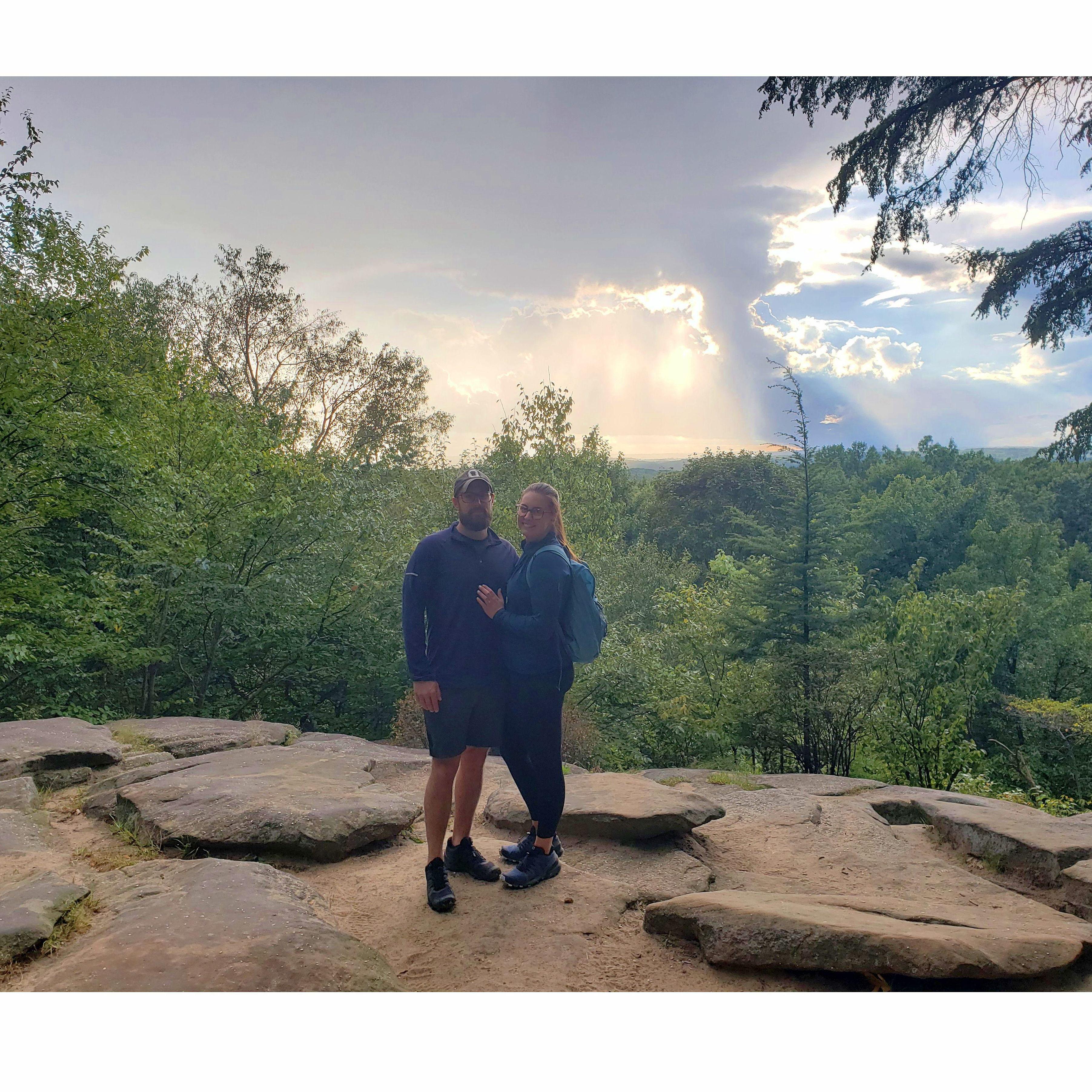 The most amazing surprise proposal in a very special place, CVNP.