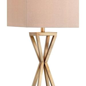 Open Caged Metal Table Lamp