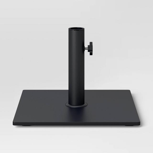 Steel Outdoor Umbrella Base Black - Threshold™