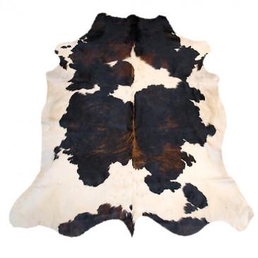 Tri-Color Cowhide Rug