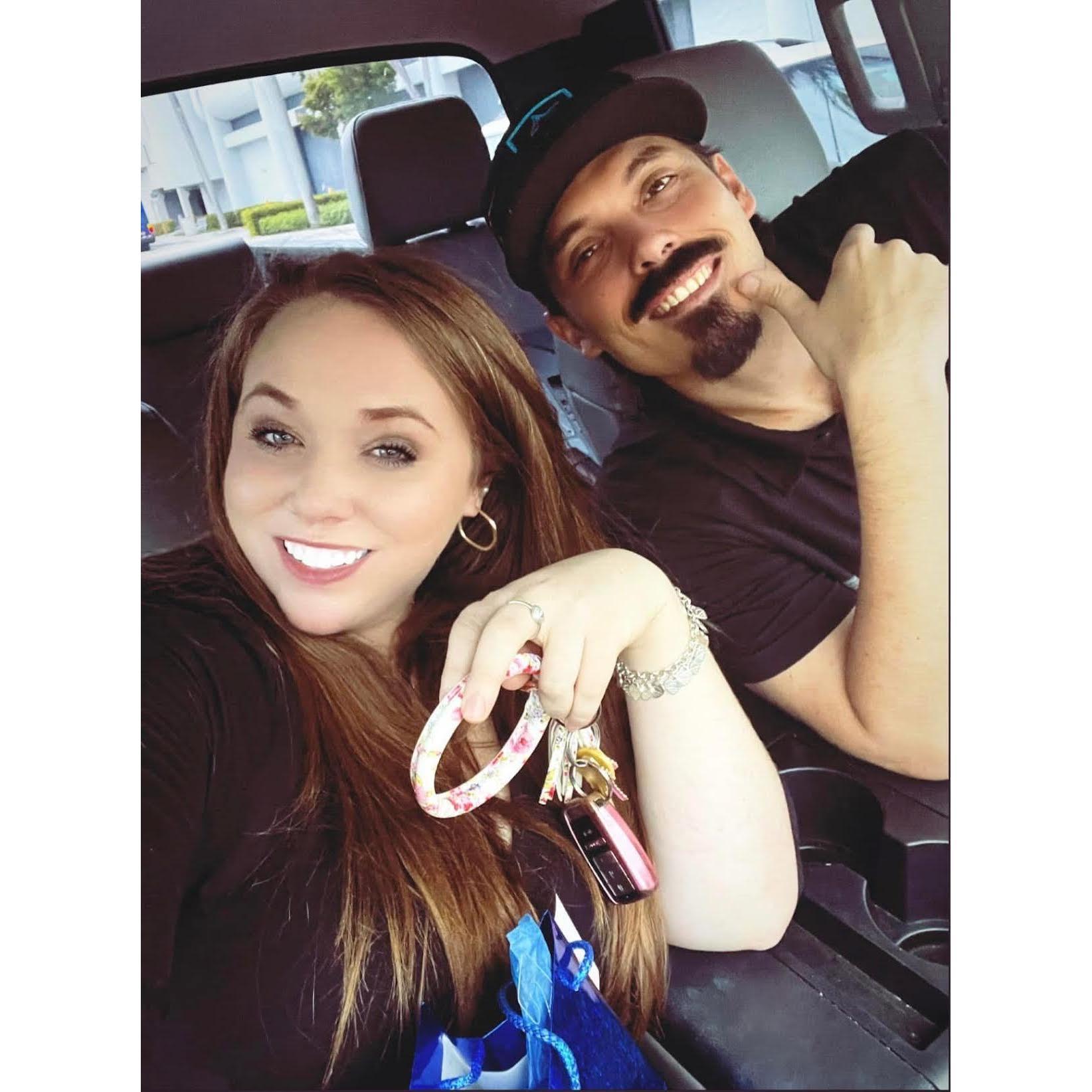 2022- Bought our first condo together!