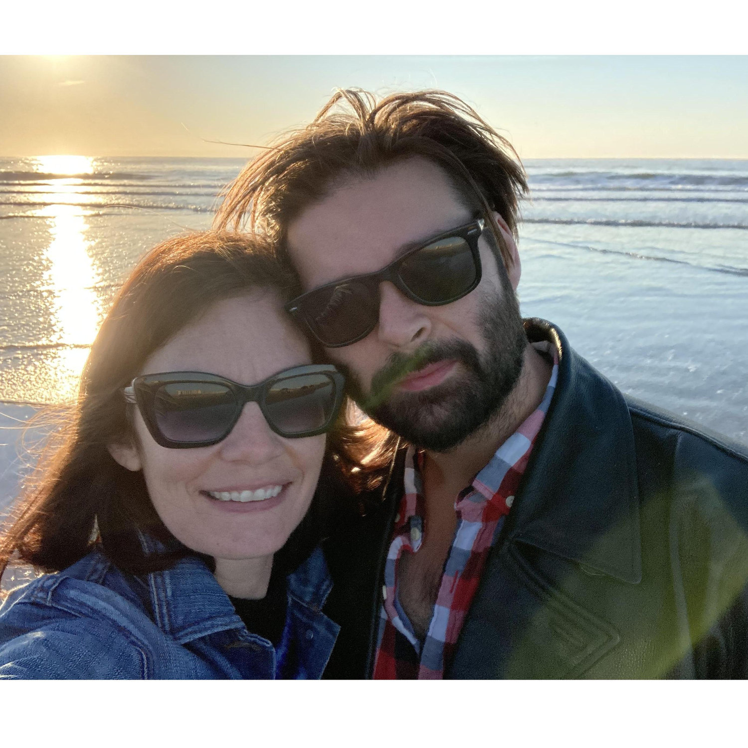 Sunrise at the beach