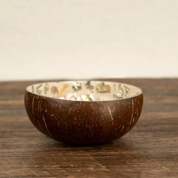 Blooming Flower Coconut Bowl