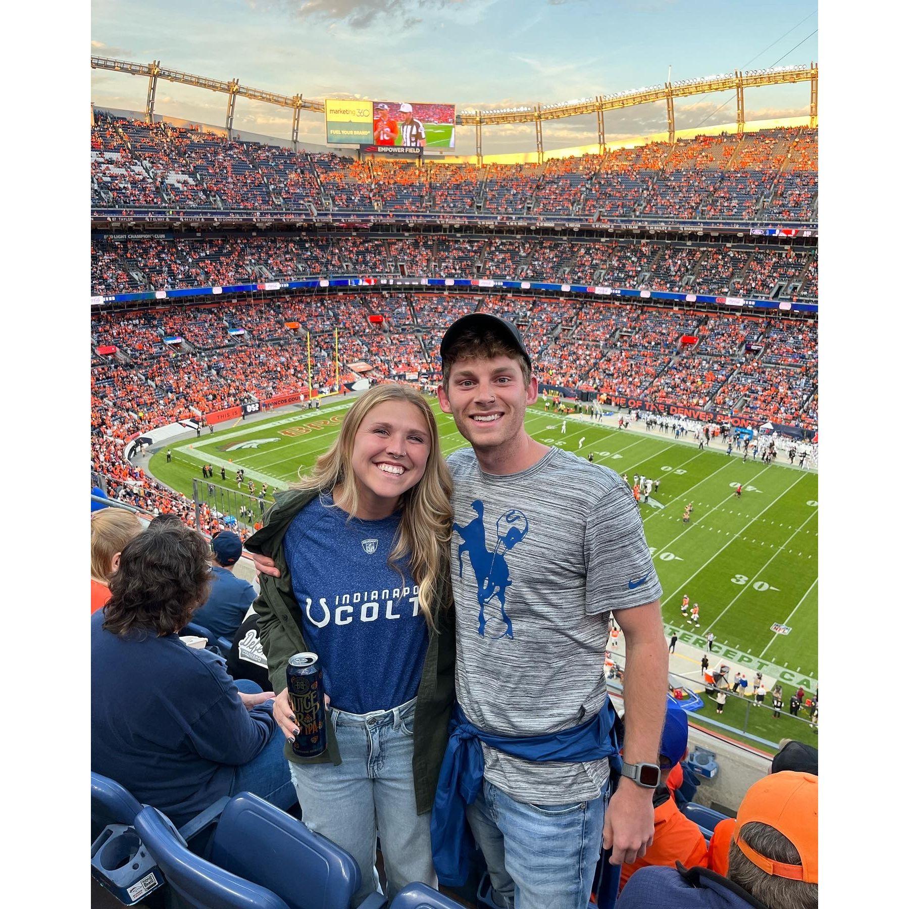 When the Colts won the worst football game ever played in Denver