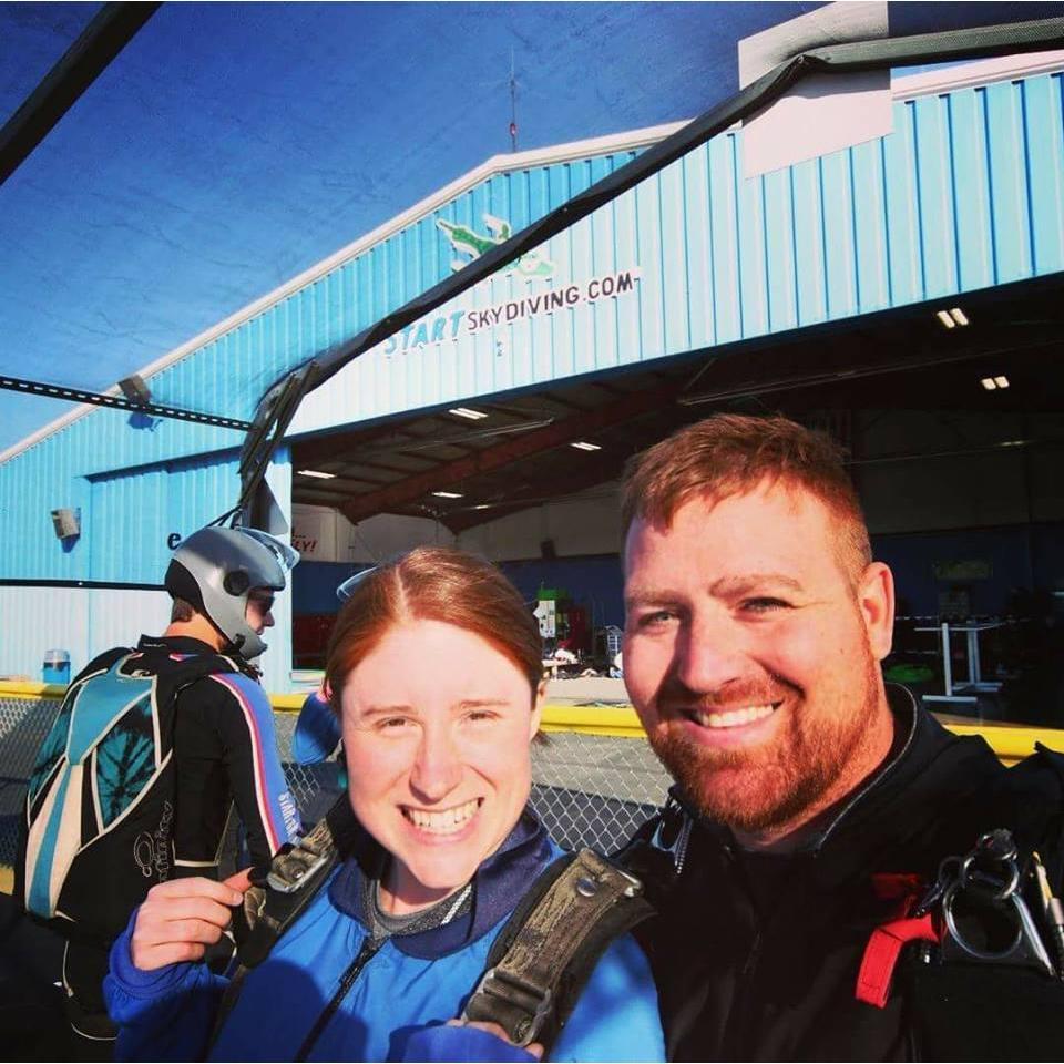 Allie's 2nd Skydive and Patrick's 500th Skydive!