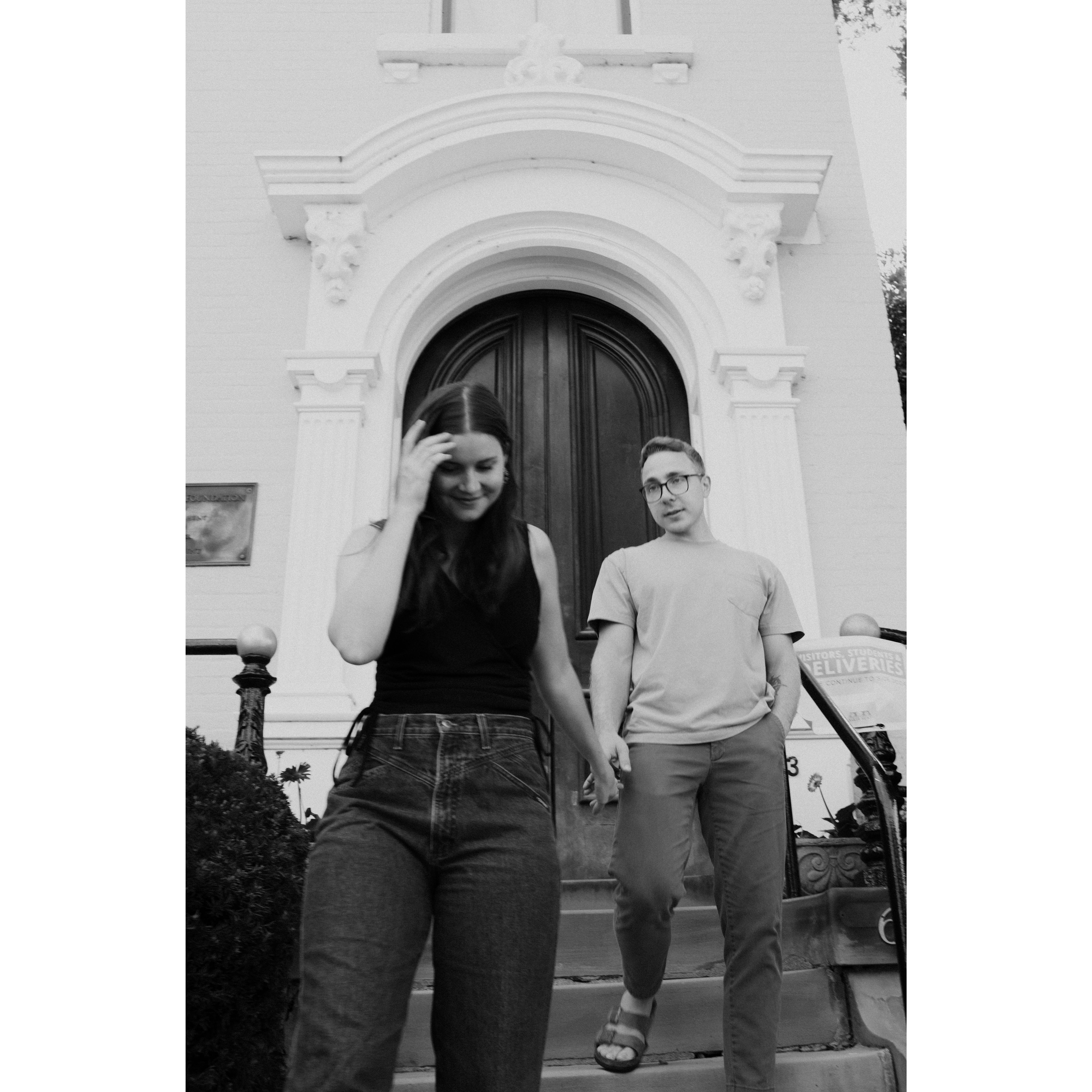 Engagement photos by Gabbi Poirier