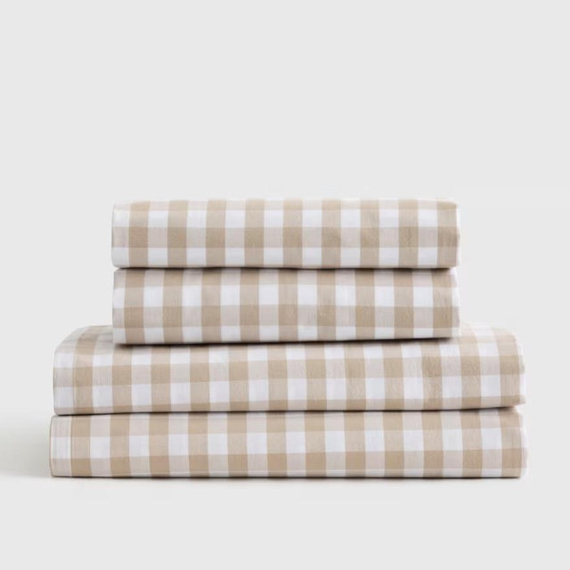 Organic Crisp Percale Sheet Set - King