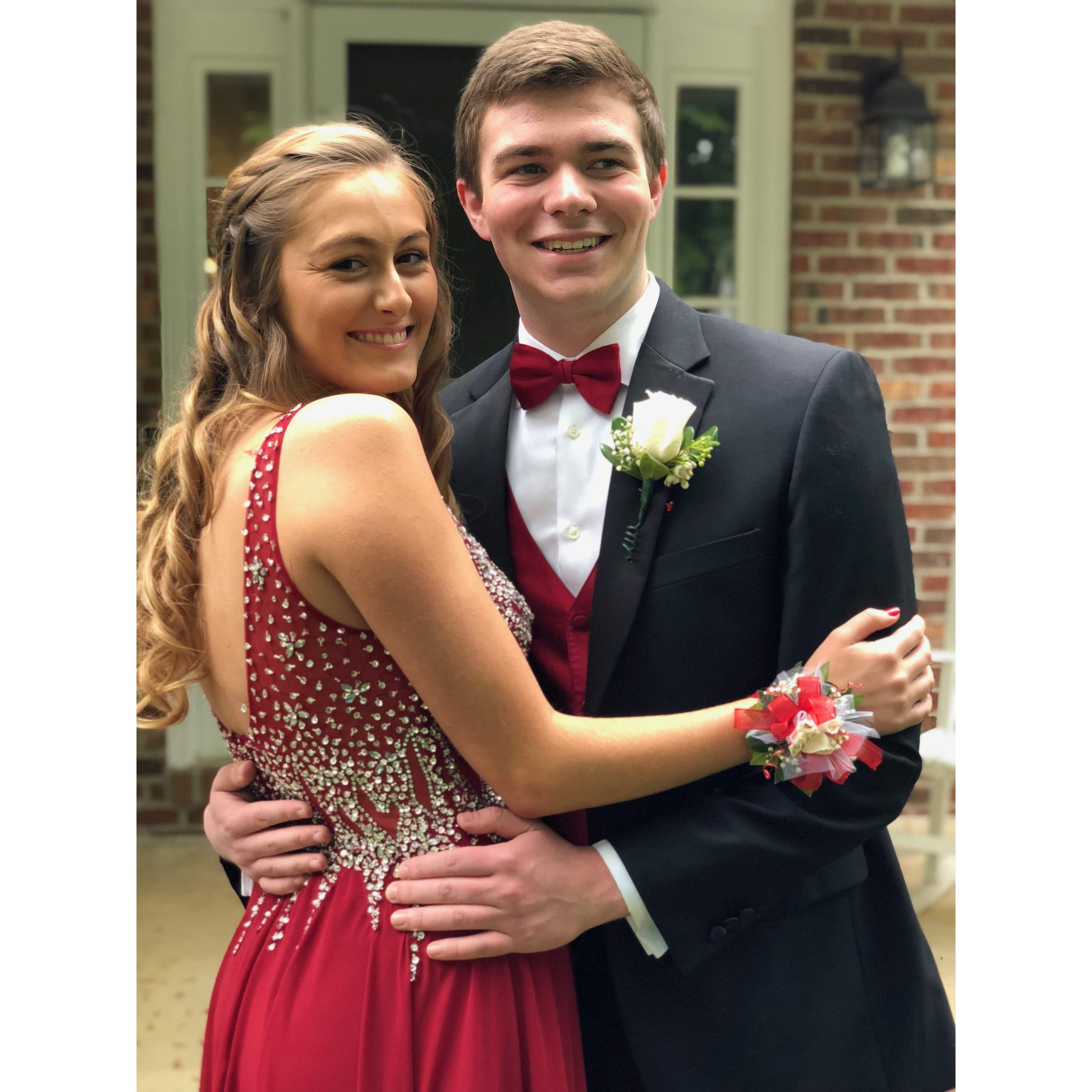 Shane's senior prom 2019