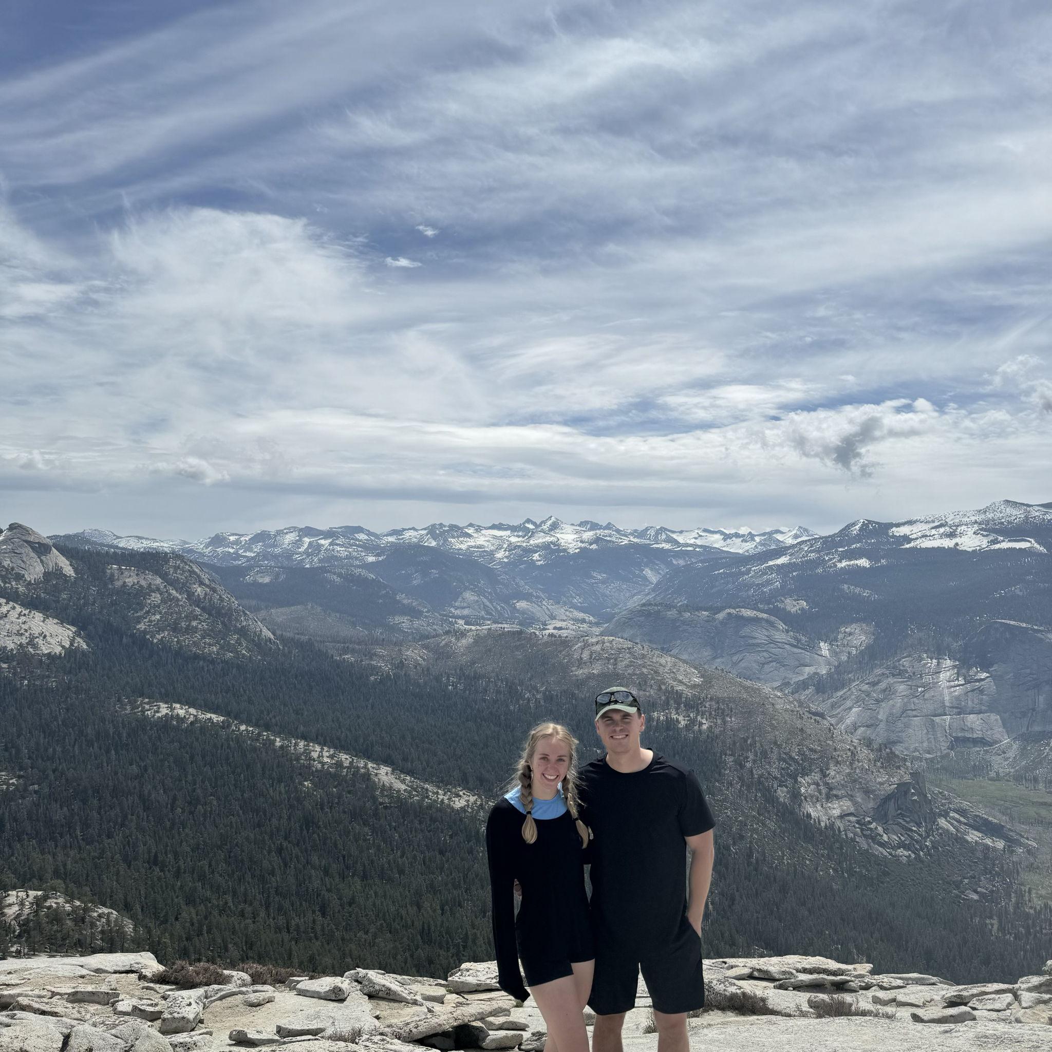 May 2024 - We hiked to the top of Half Dome in Yosemite National Park!