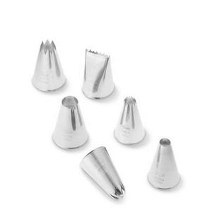 Ateco Pastry Tip 6-Piece Set