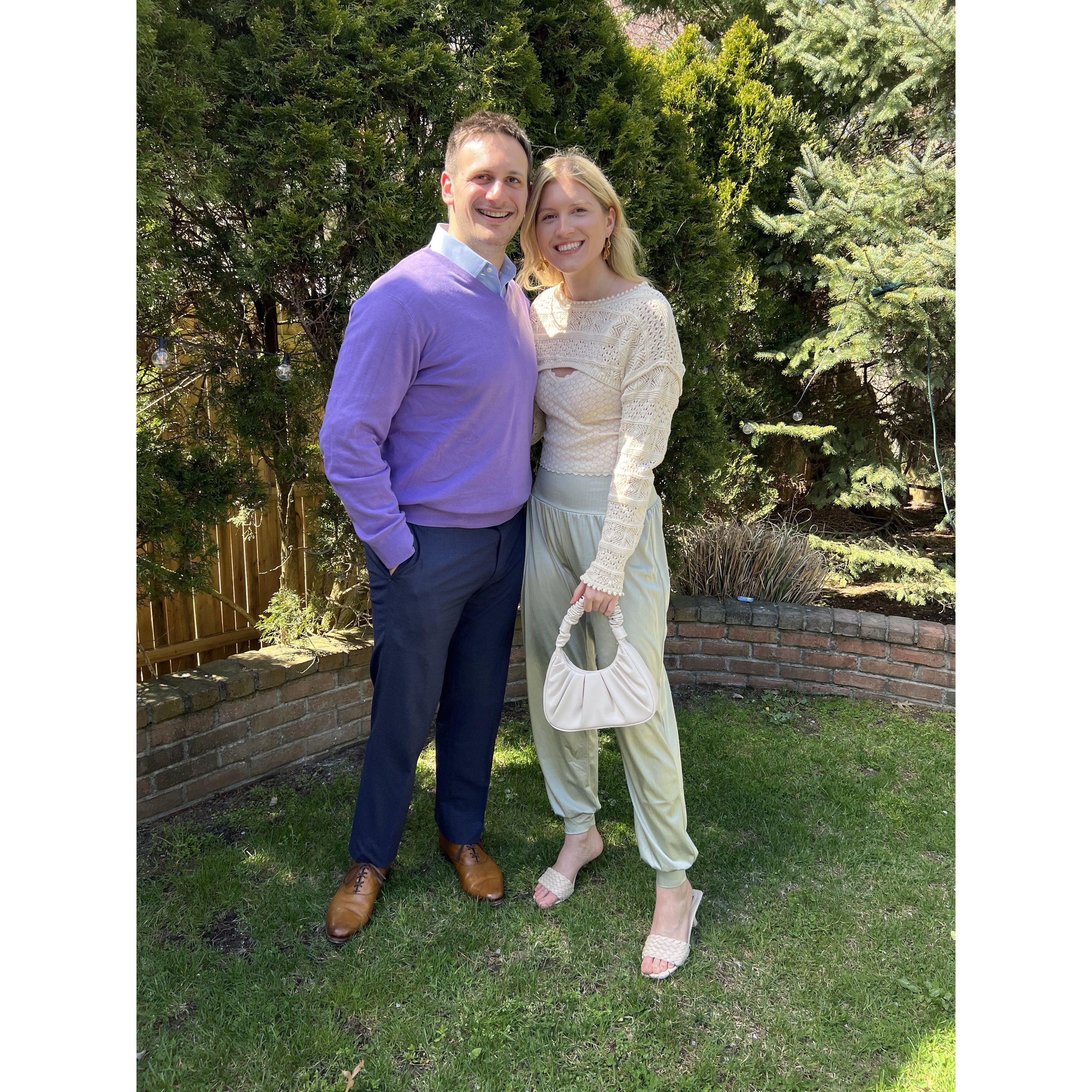 Our first Easter together