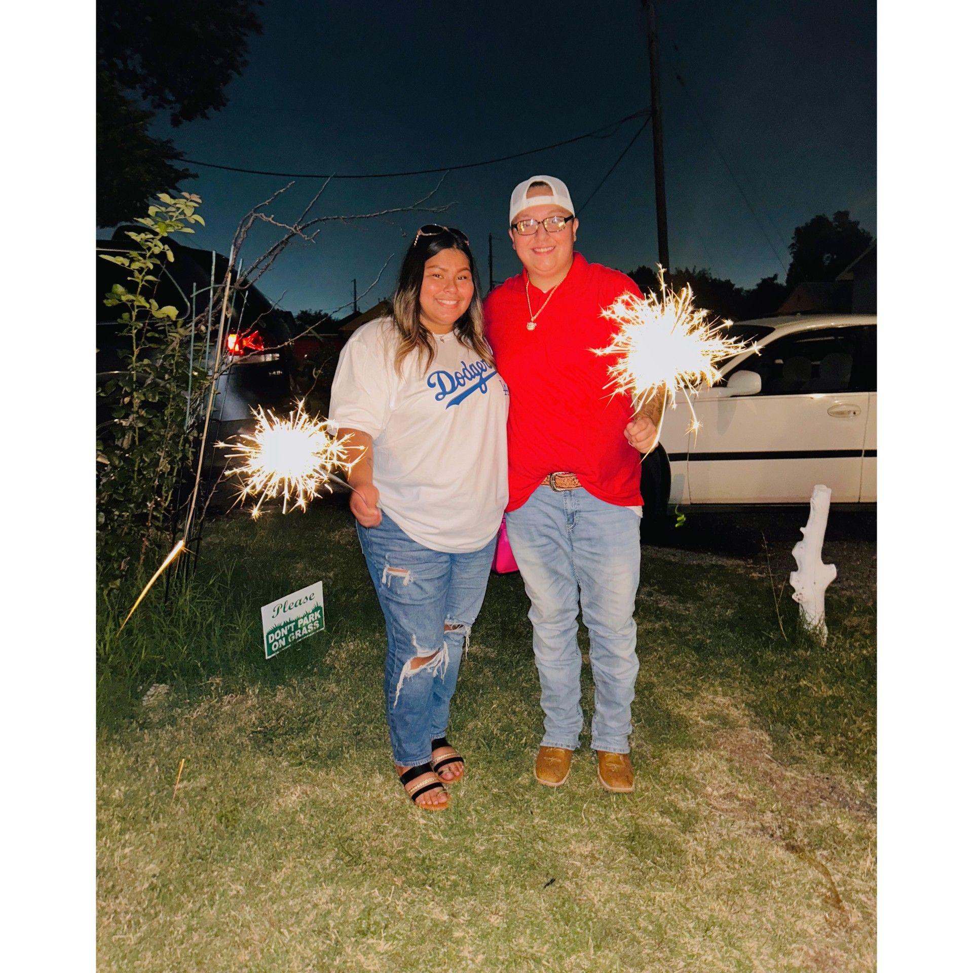our 6th - 4th of July together!