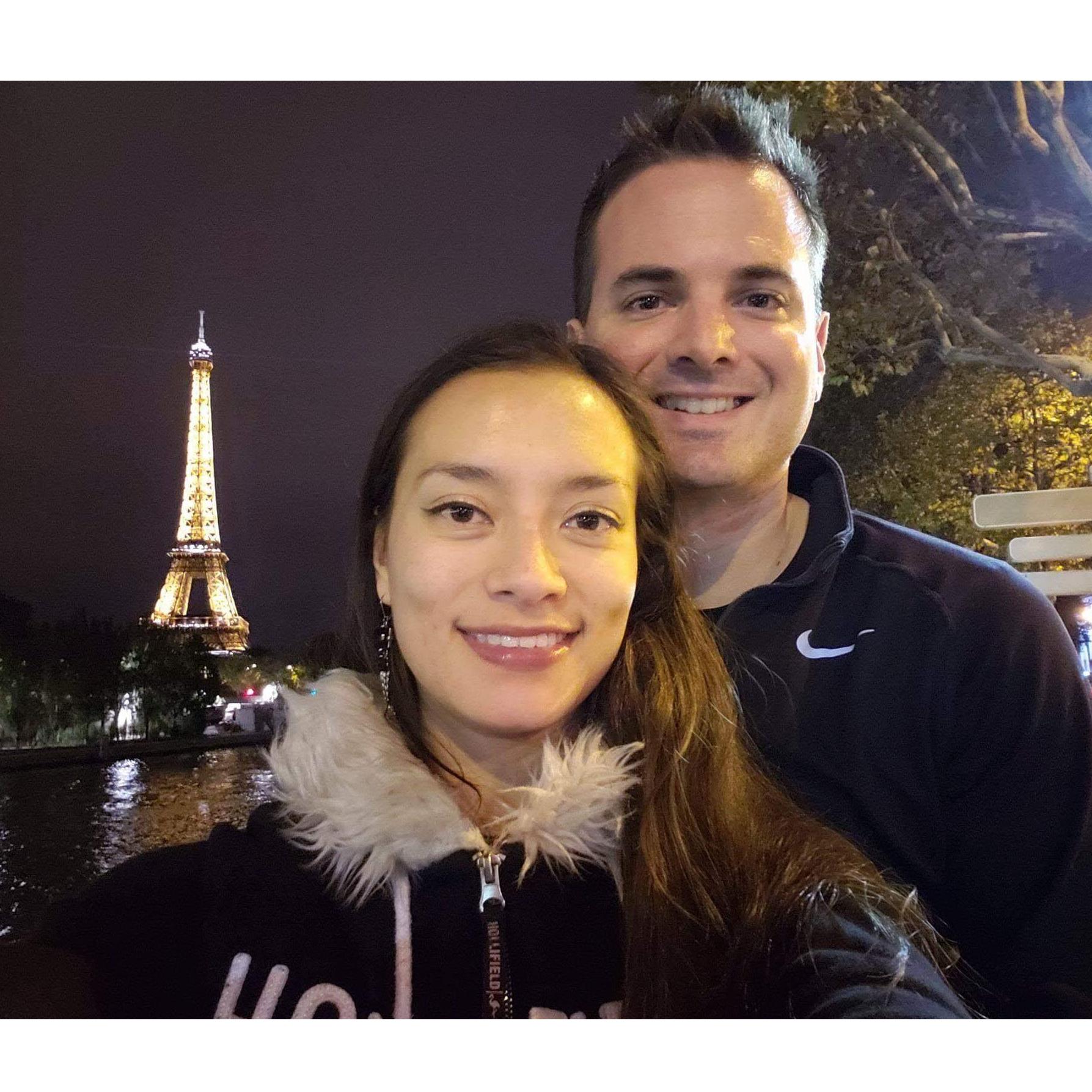 An exceptional night in Paris, city of love