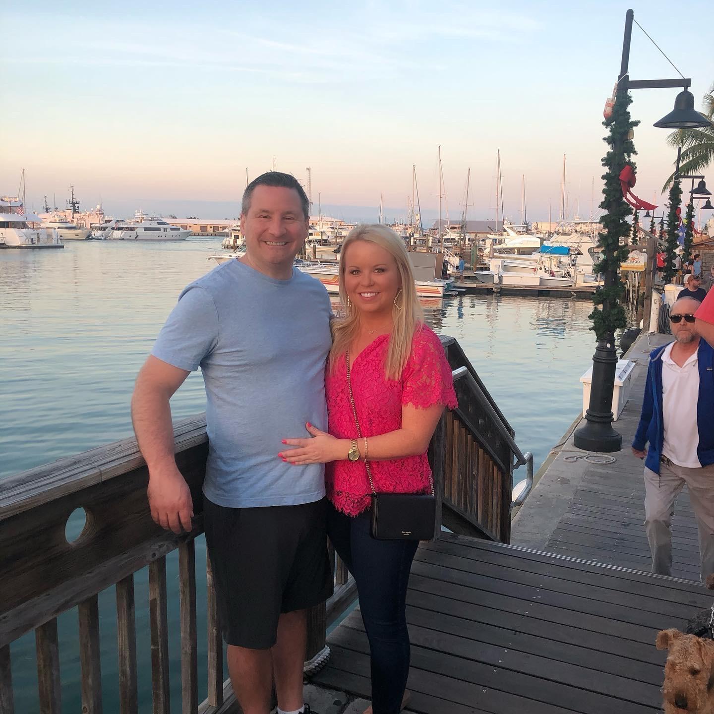 A beautiful Florida sunset in Key West.