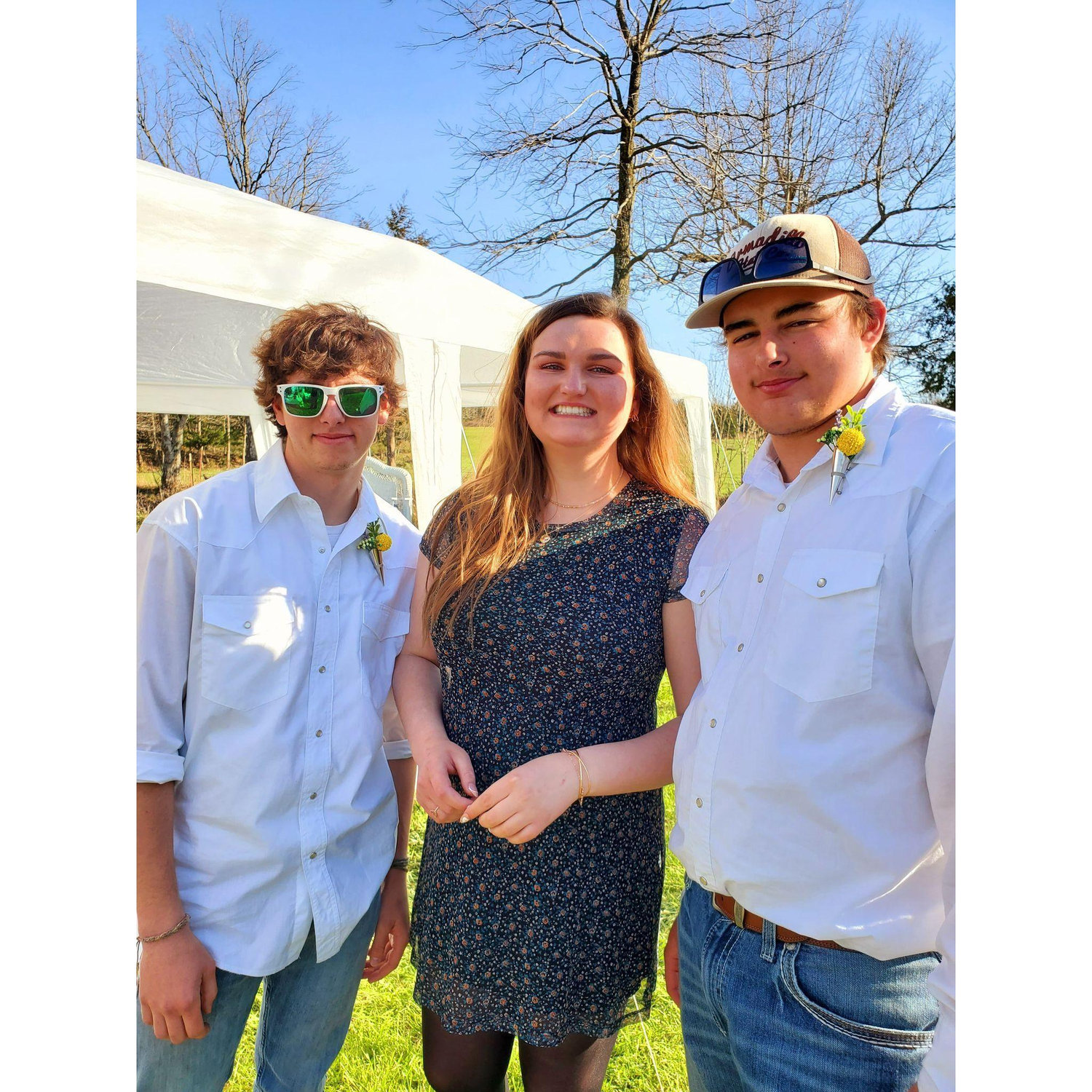 Grant, Madison, and Lincoln

Cousins of the bride