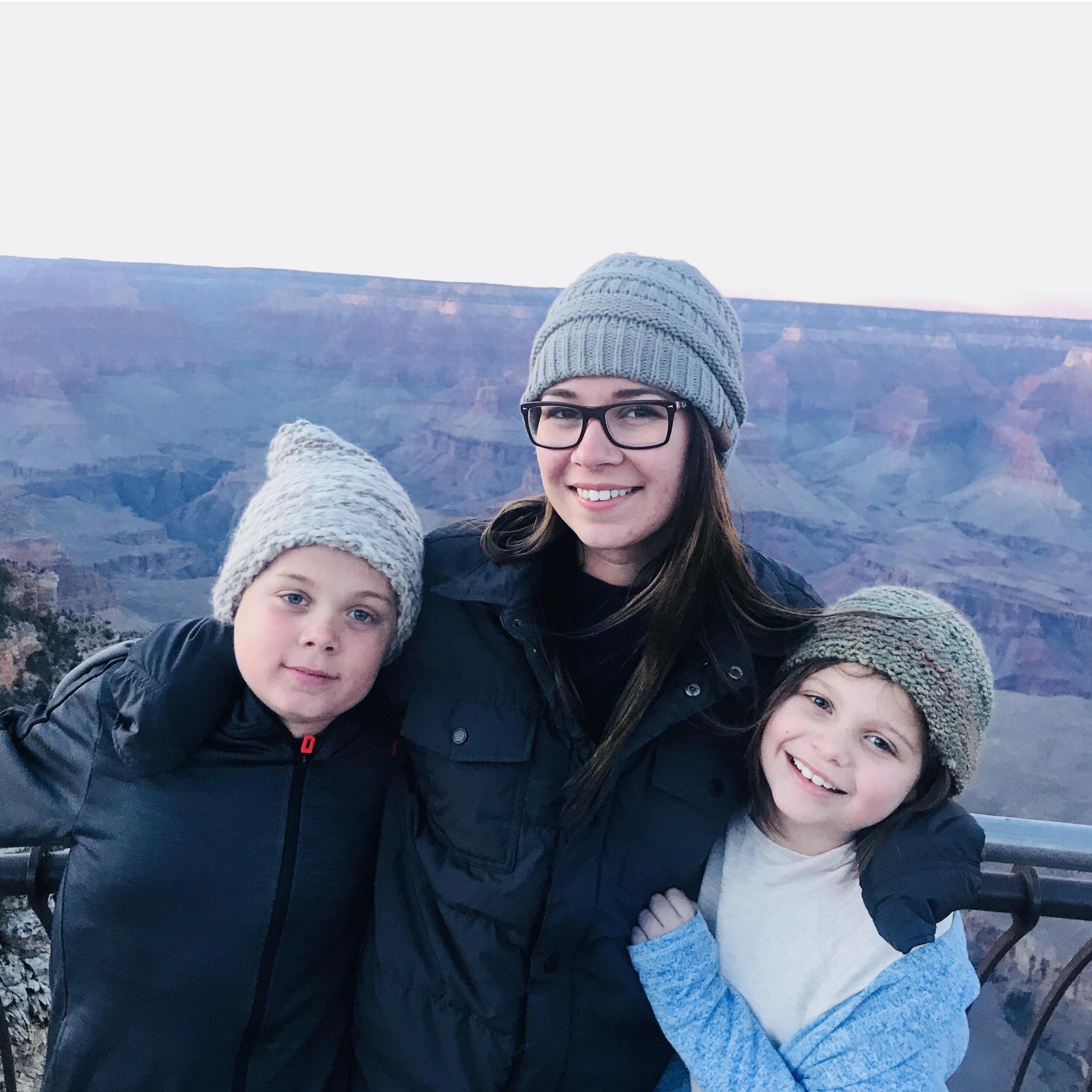 Freezing at the Grand Canyon!
