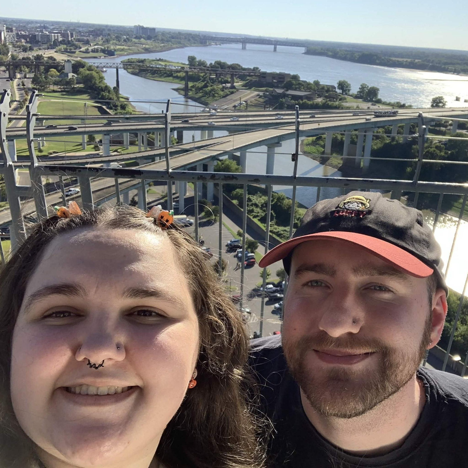 Top of Bass Pro Pyramid in Memphis, Tennessee 2025