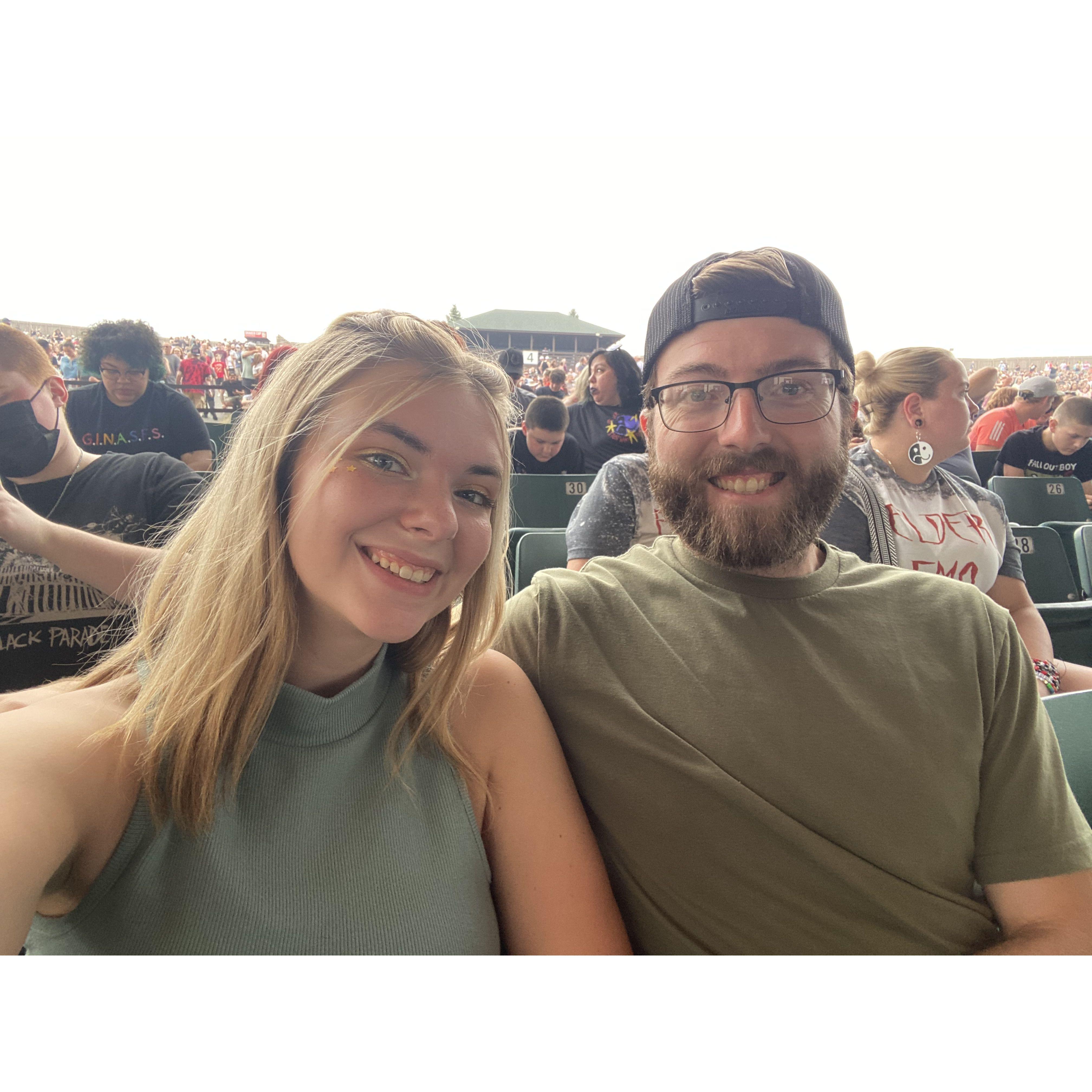 Our First (of many) Concert Together "So Much for (Tour)Dust"