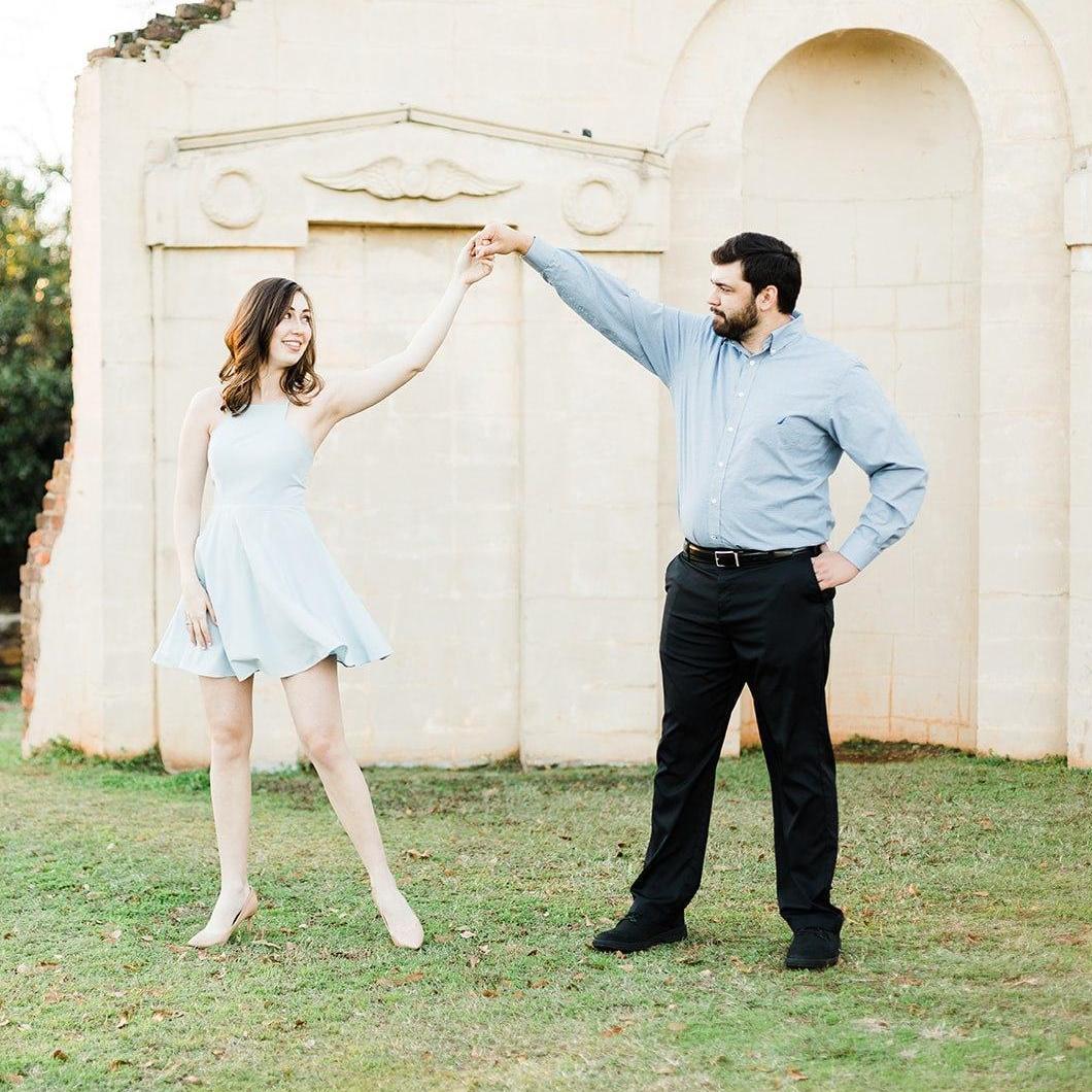 Engagement photo session, December 30, 2019.