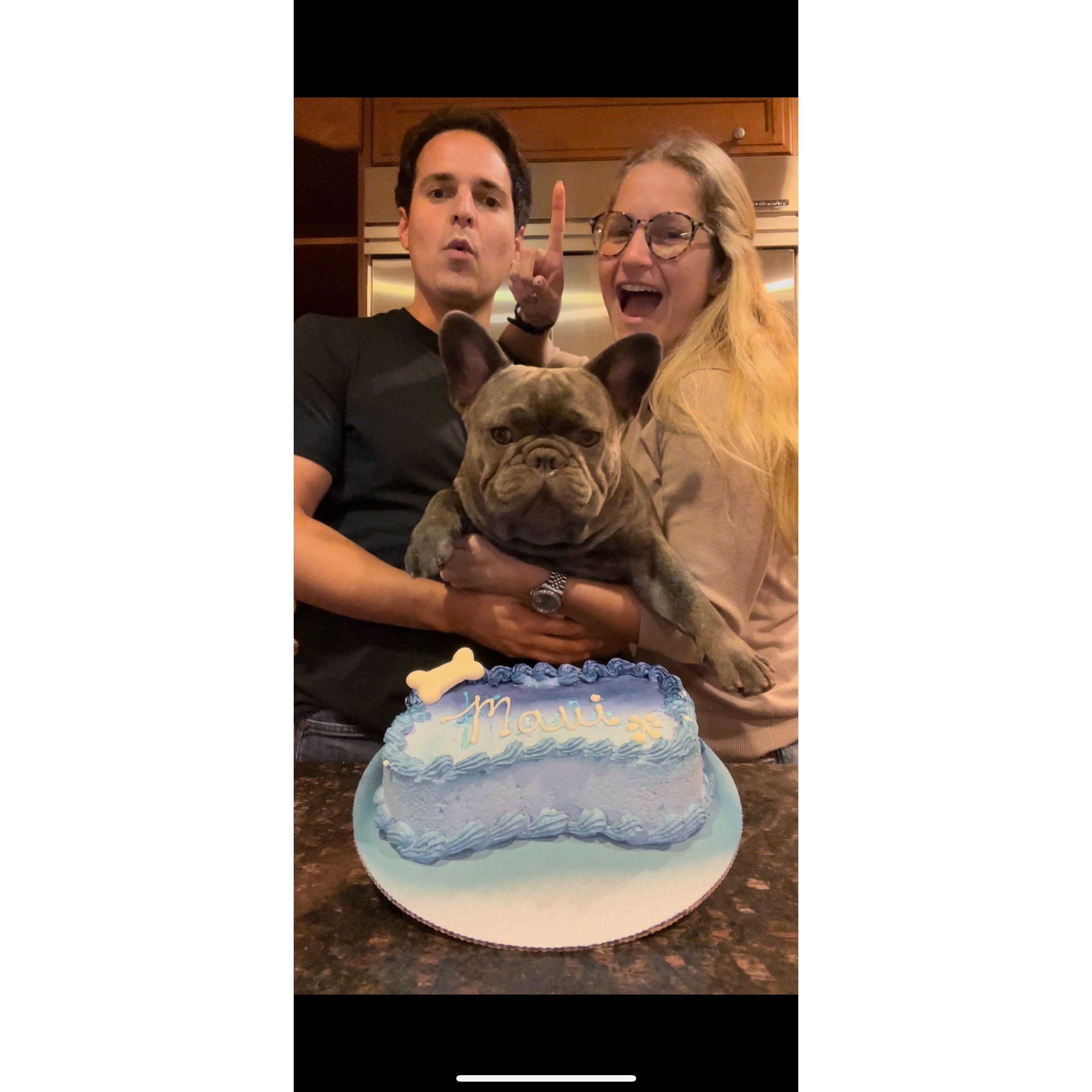 Mauis' first birthday!