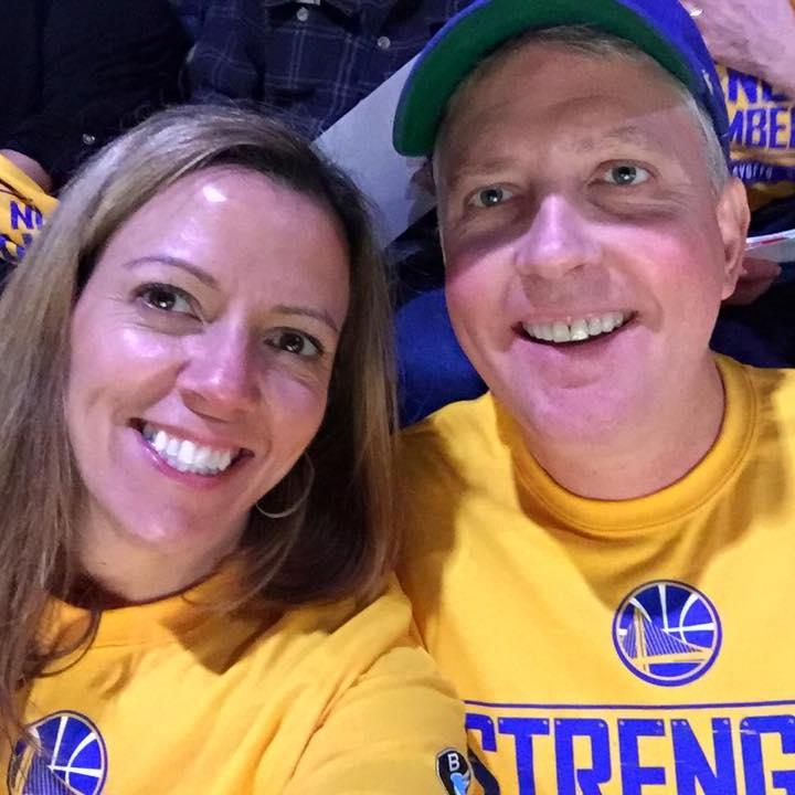 Game #2 of 2015 Western Conference Finals vs Rockets.  Great last minute W by one point!  Warriors went on to first NBA Championship in 40 years.