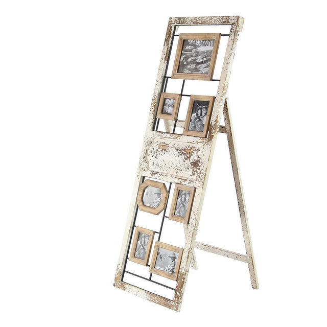 Brown Wood Vintage Wall Photo Frame, 63 " x 21 " x 25 "